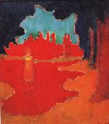 Maurice Denis Spots of Sunlight on the Terrace oil painting
